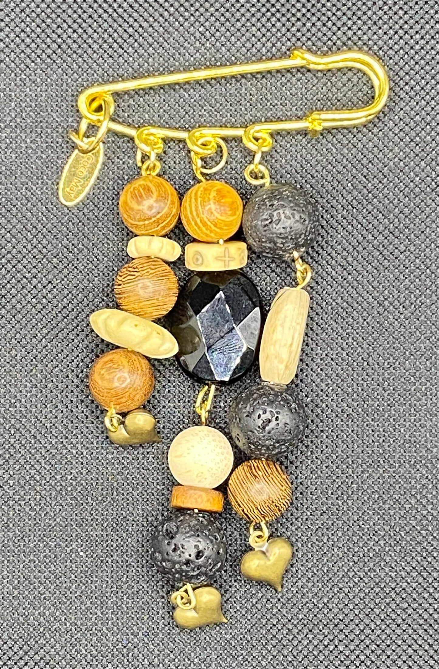 THE BONGO BROOCH - ONE OF A KIND