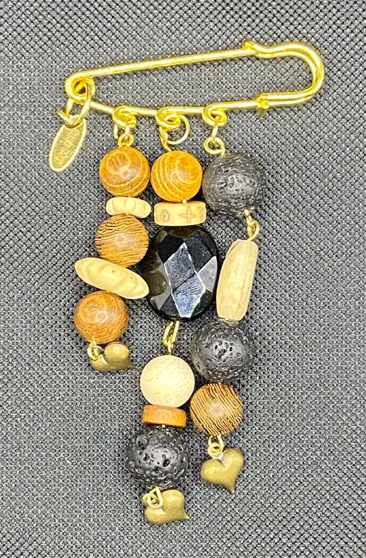 THE BONGO BROOCH - ONE OF A KIND