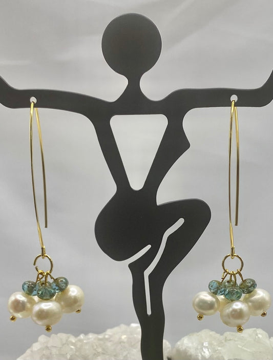 LA BELLA LUNA DANCING MOONS - EARRINGS