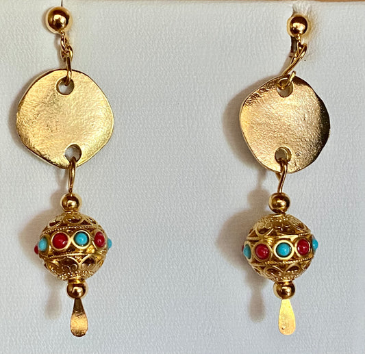 GOLDEN NILE EARRINGS