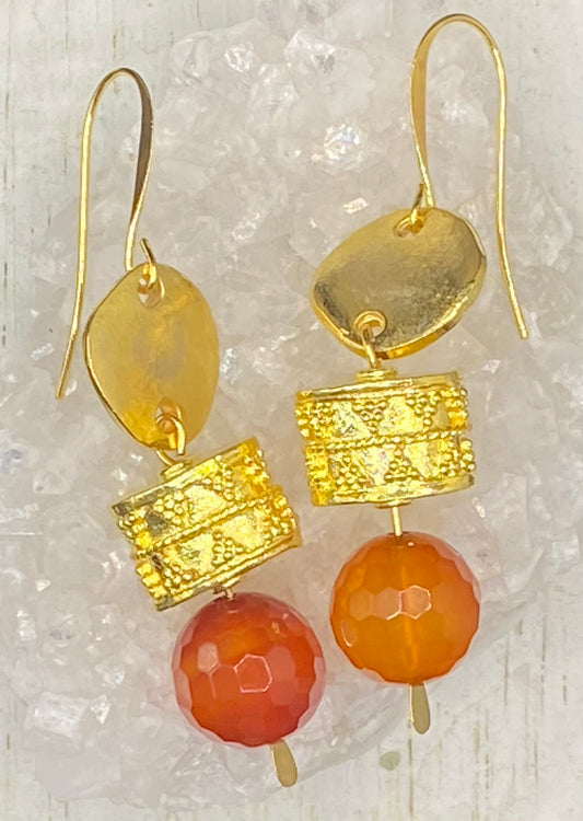 RISING SUN  EARRINGS I