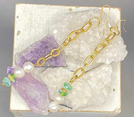 DAYLIGHT MOON EARRINGS