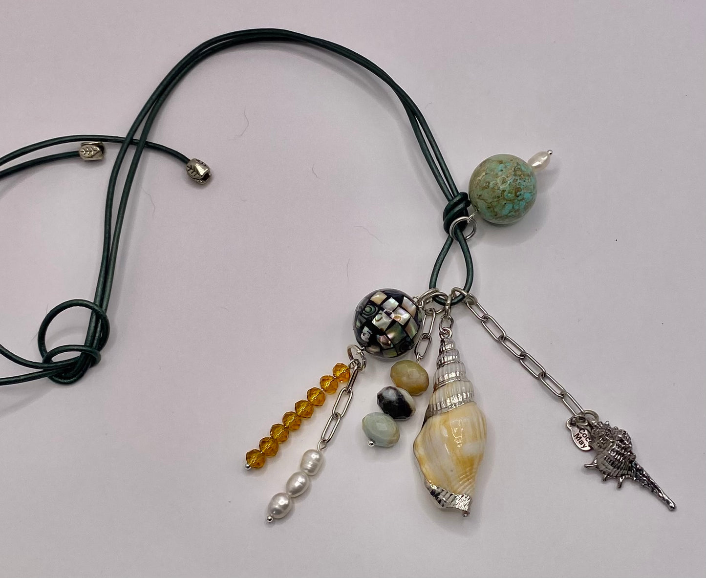 ISLAND BREEZE: A CHARMS FOR AN EASY LIFE NECKLACE