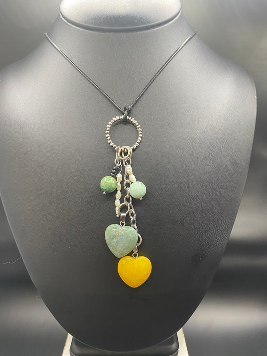 TWO HEARTS BEAT AS ONE NECKLACE