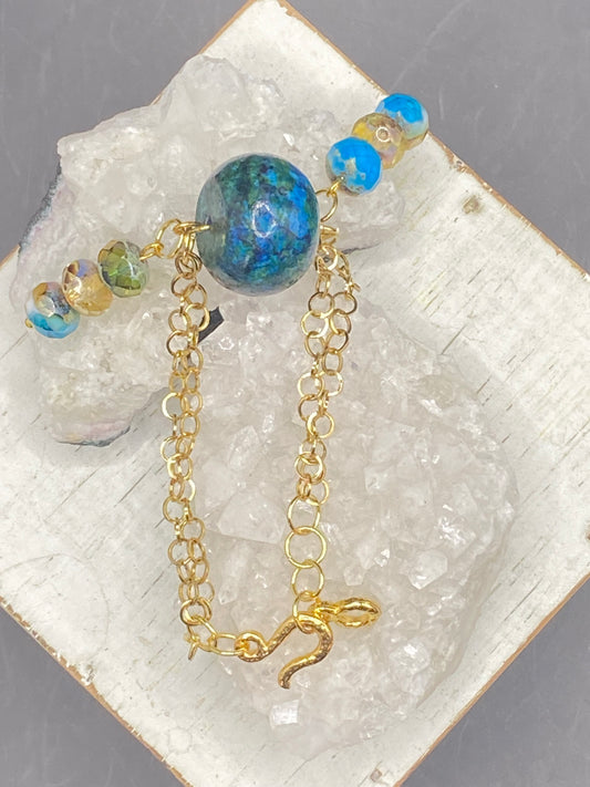 CELEBRATION IN BLUE BRACELET