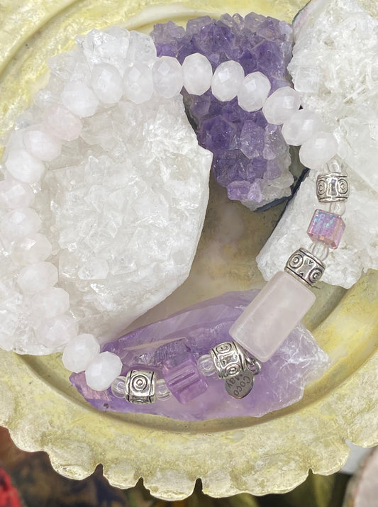 ROSE IN THE SNOW BRACELET