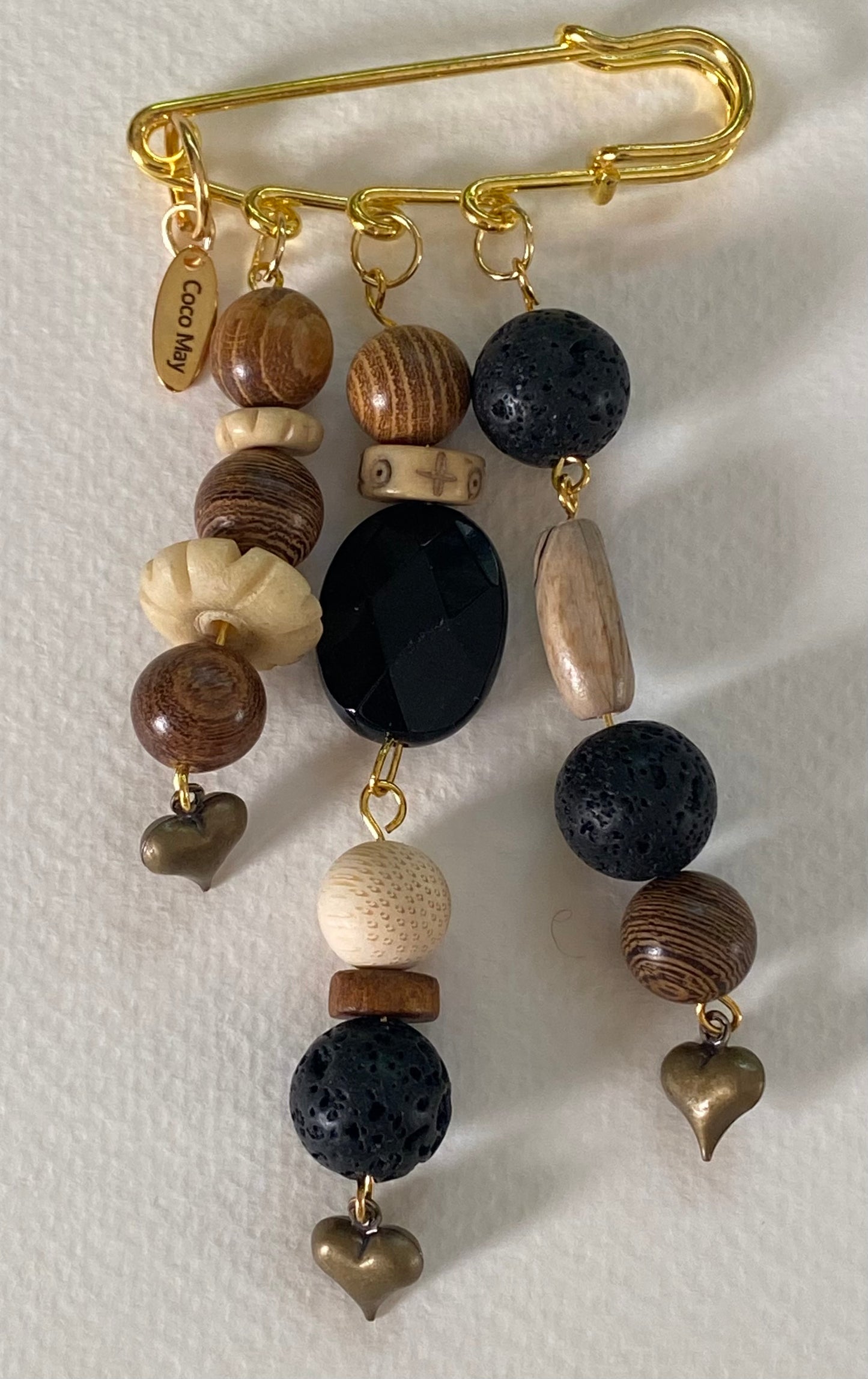 THE BONGO BROOCH - ONE OF A KIND