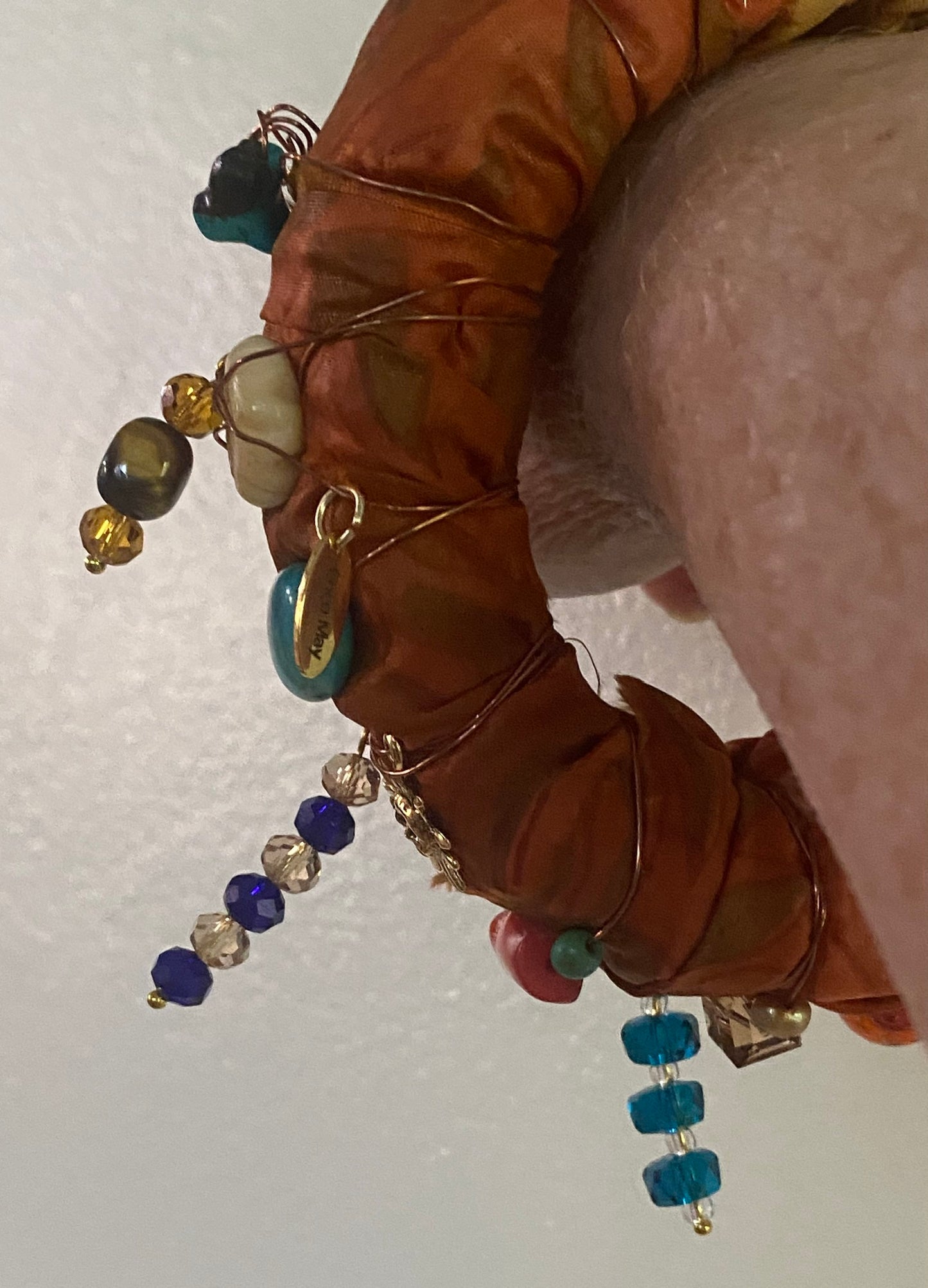 SUNSET IN XANADU - A SILK ROAD BANGLE - ONE OF A KIND