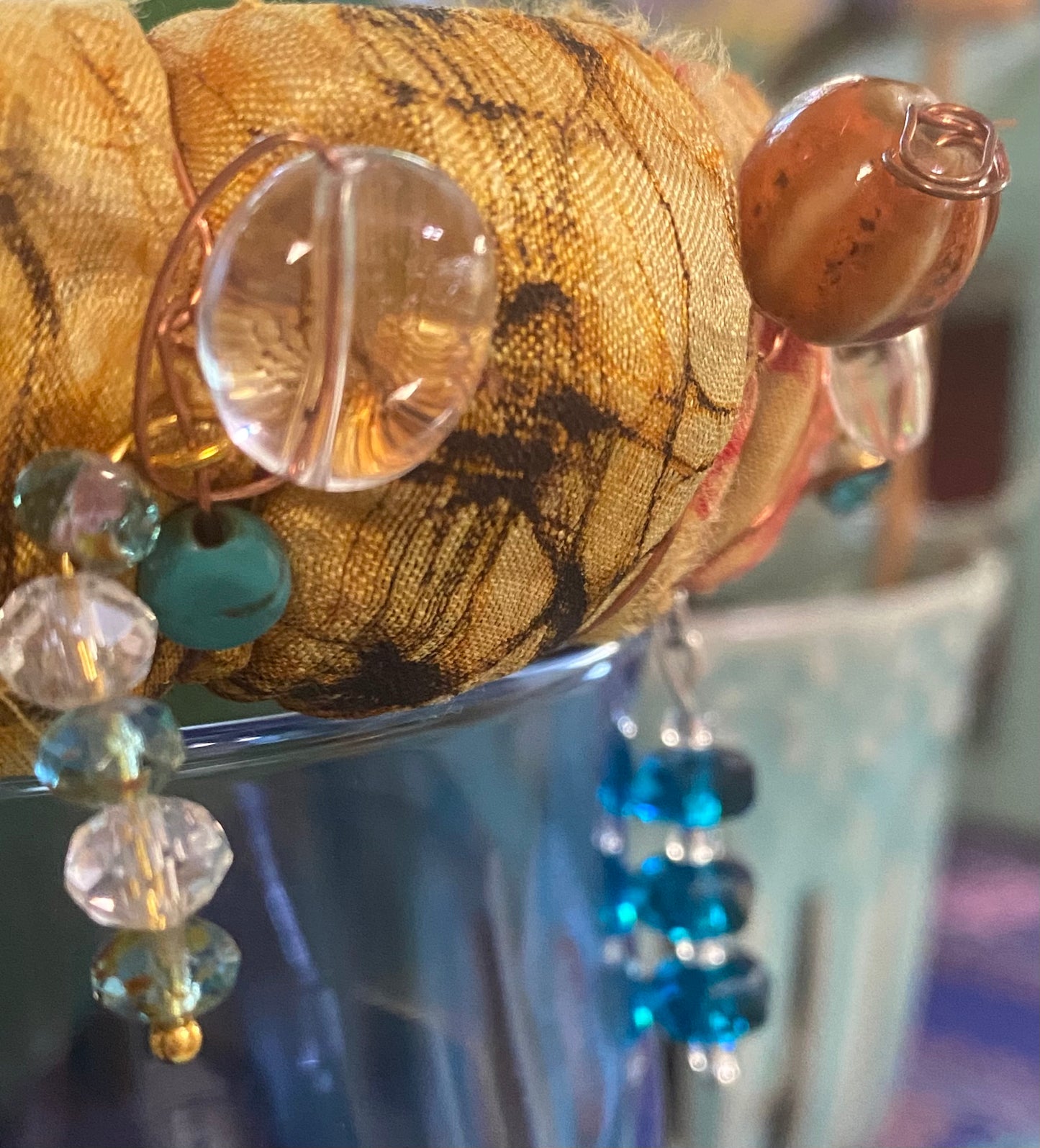 SUNSET IN XANADU - A SILK ROAD BANGLE - ONE OF A KIND