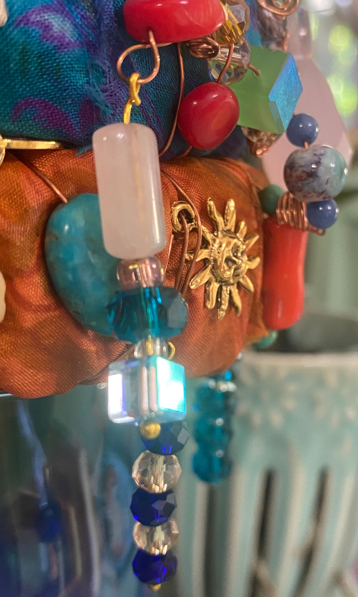 SUNSET IN XANADU - A SILK ROAD BANGLE - ONE OF A KIND