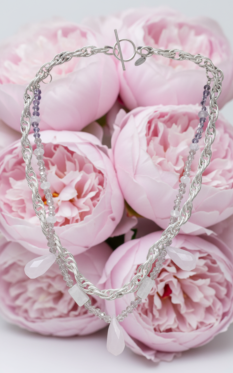 Murmur Lee From on High Double Strung Necklace
