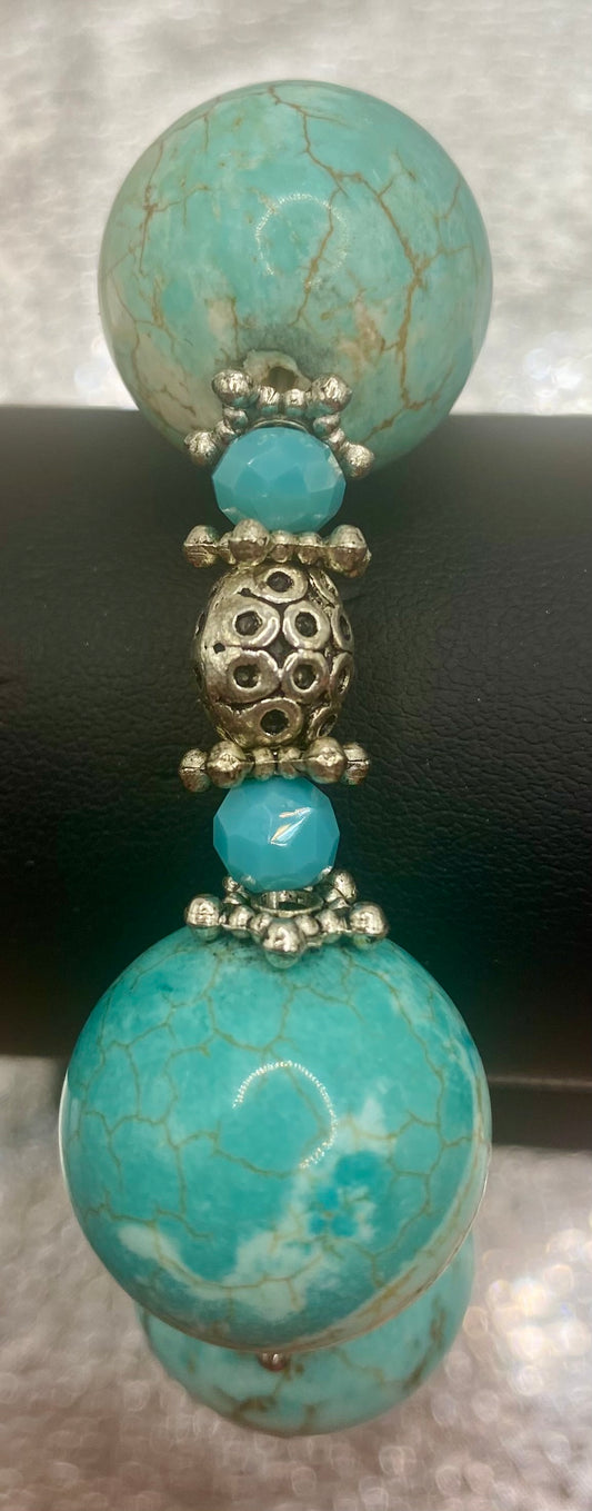 ROSEMARY DREAMS IN TURQUOISE BLUE BRACELET