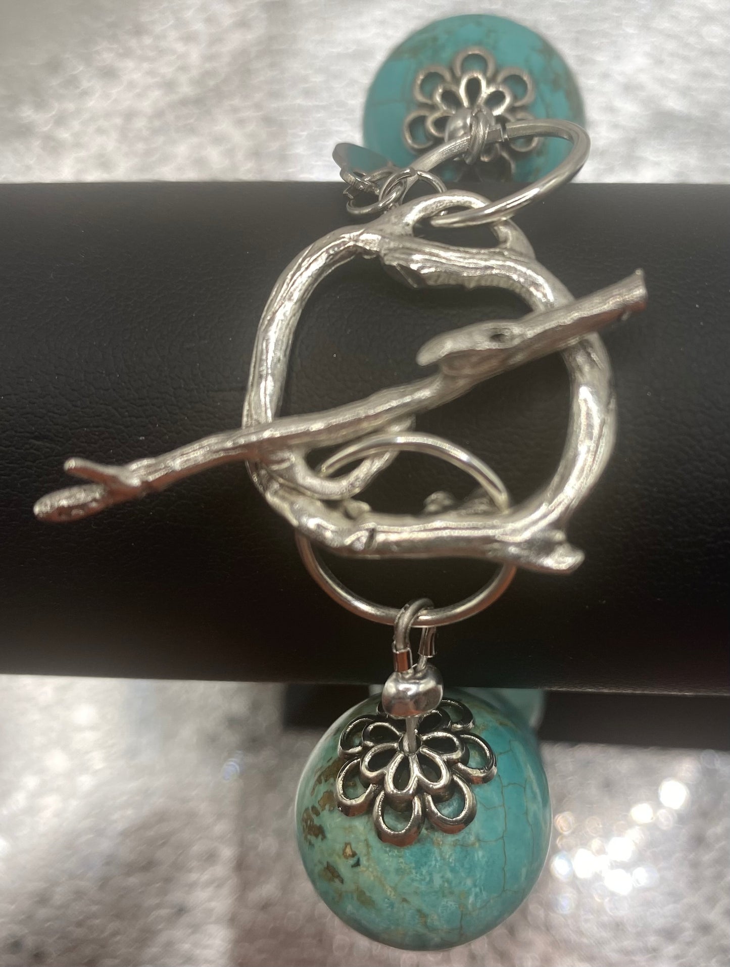 ROSEMARY DREAMS IN TURQUOISE BLUE BRACELET