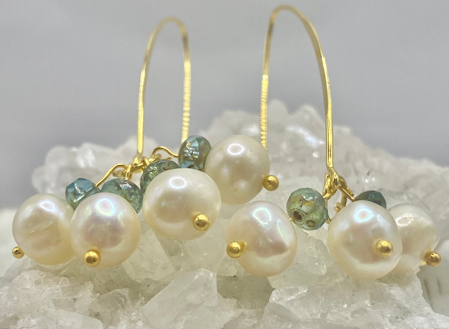 LA BELLA LUNA DANCING MOONS - EARRINGS