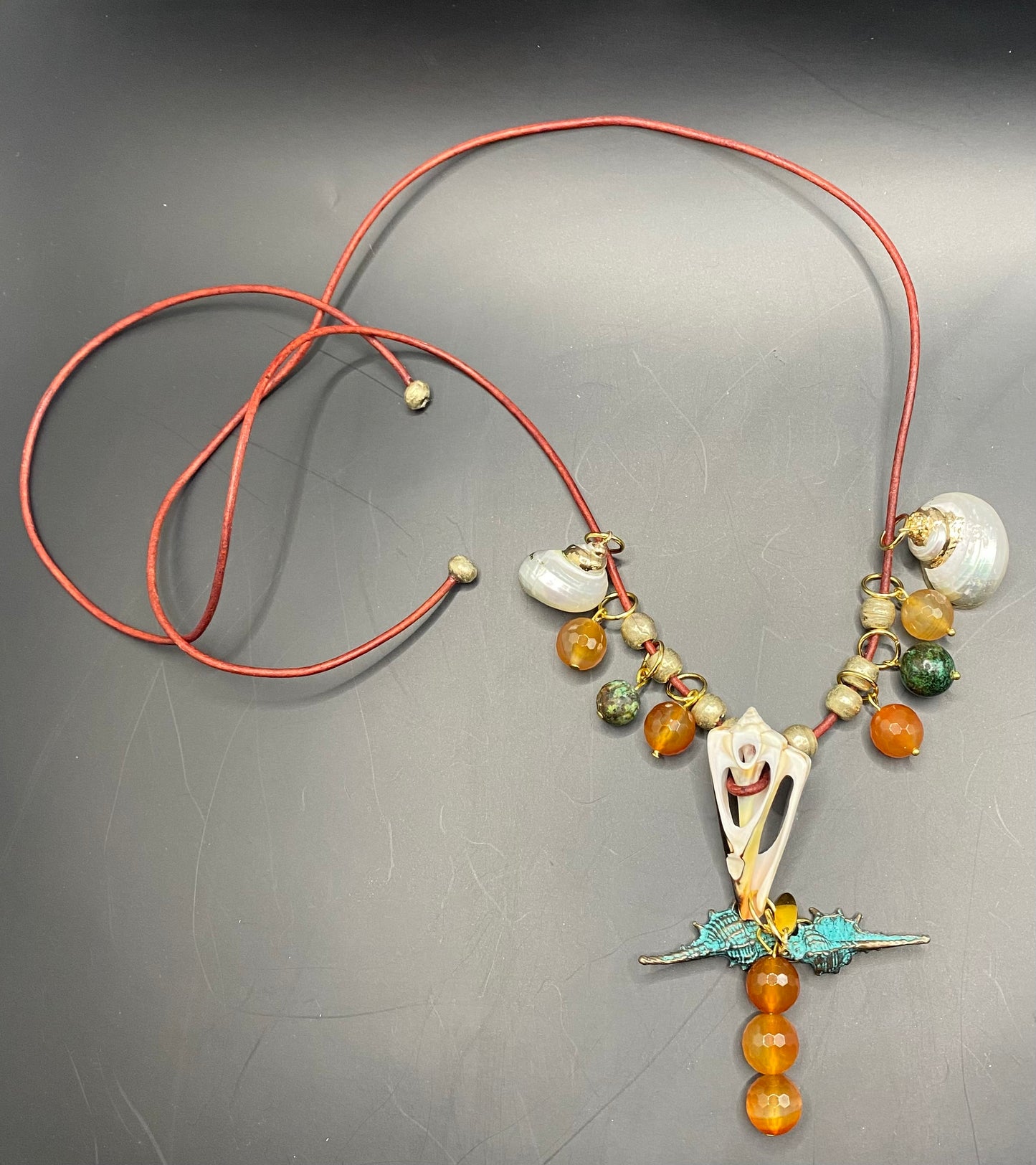 COZUMEL: A CHARMS FOR AN EASY LIFE NECKLACE