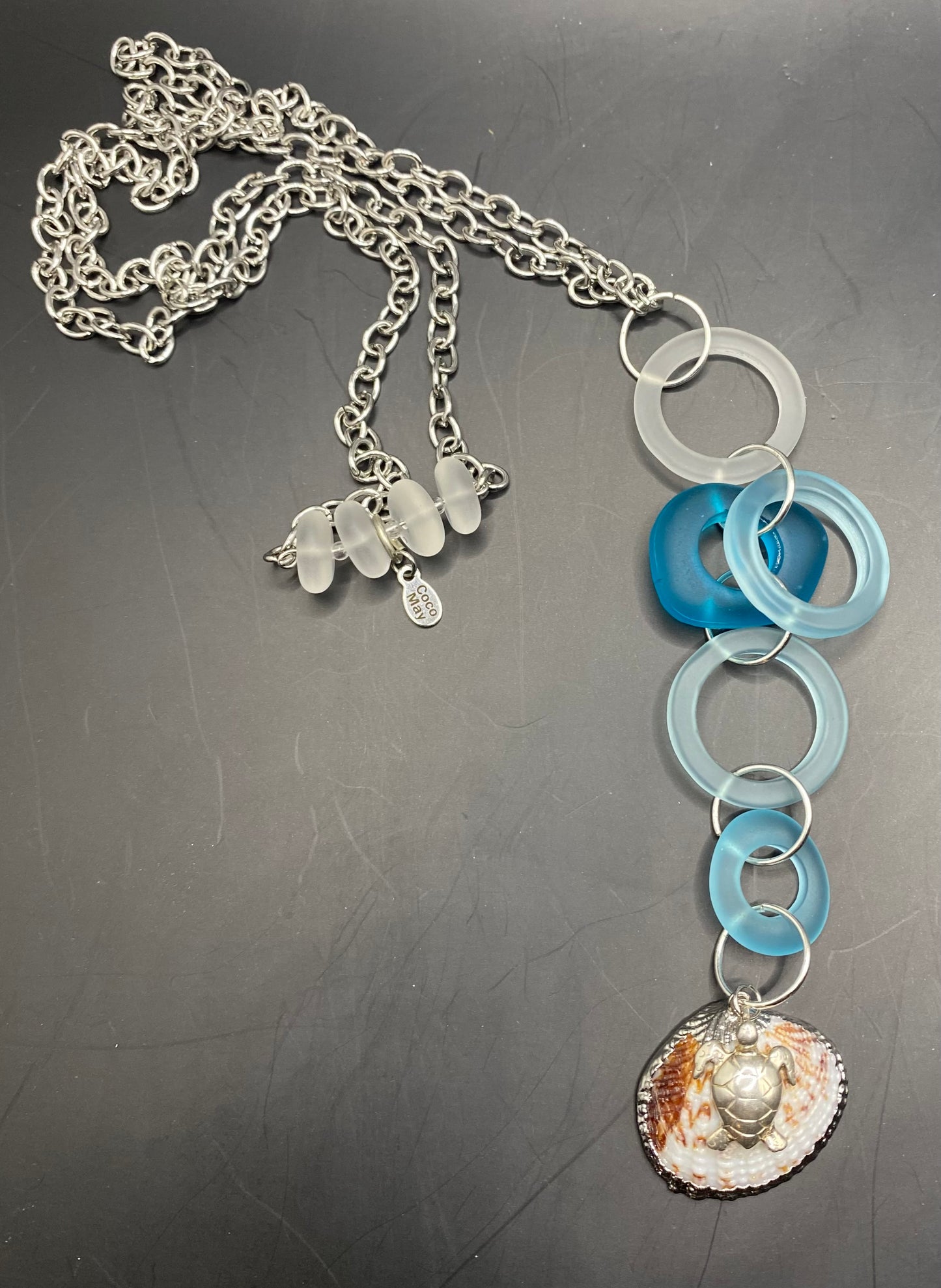 TURTLE DREAMS SEA GLASS NECKLACE
