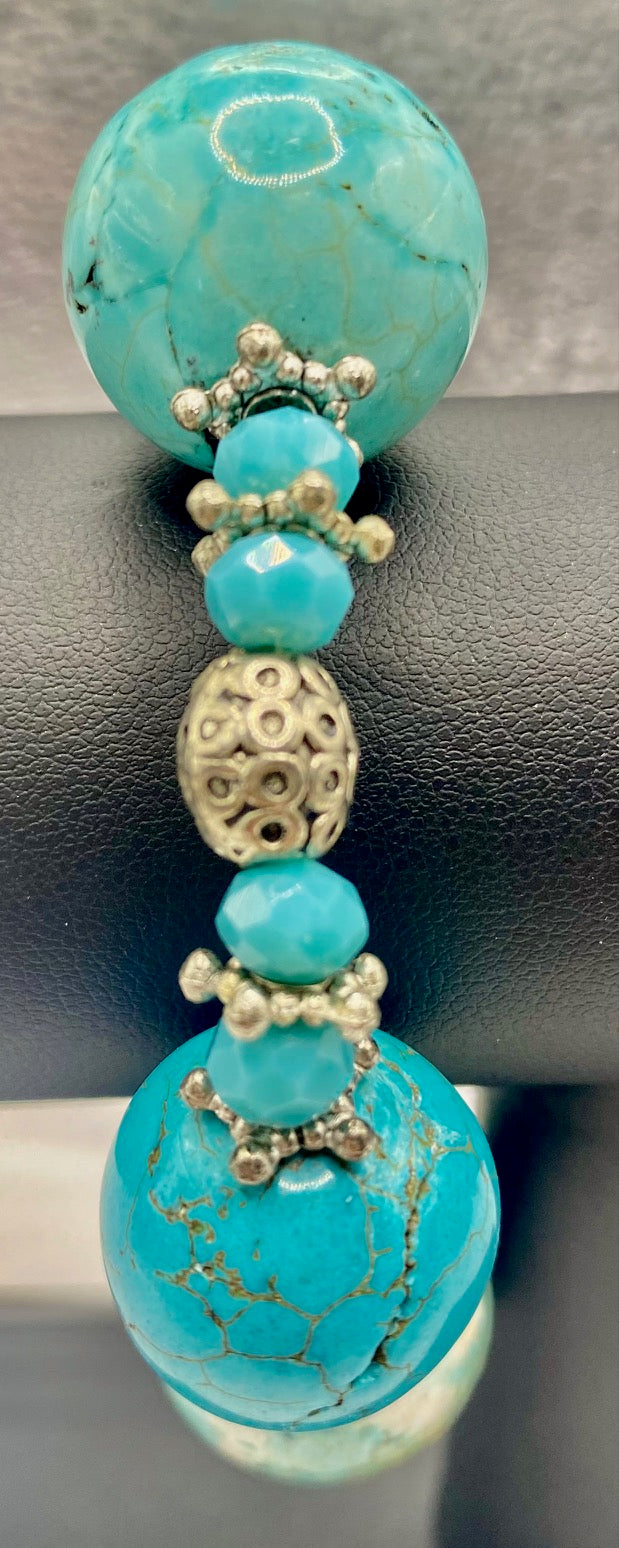 ROSEMARY DREAMS IN TURQUOISE BLUE BRACELET