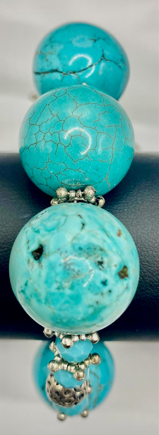 ROSEMARY DREAMS IN TURQUOISE BLUE BRACELET