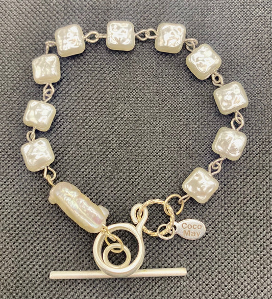 Moonlight on a Star (White) Bracelet