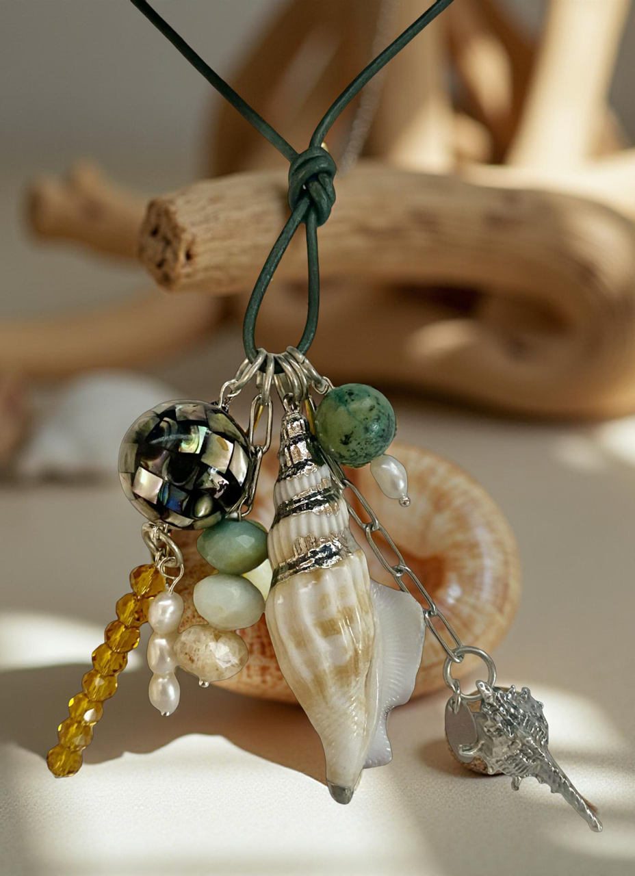 ISLAND BREEZE: A CHARMS FOR AN EASY LIFE NECKLACE