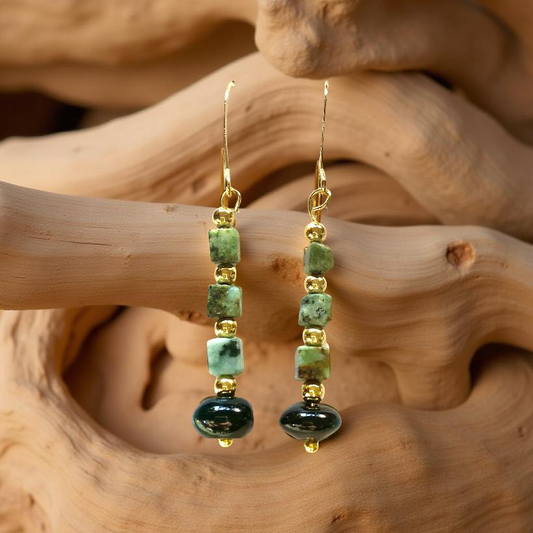 MATTIE WAITS FOR BLUE: CHARMS FOR AN EASY LIFE EARRINGS