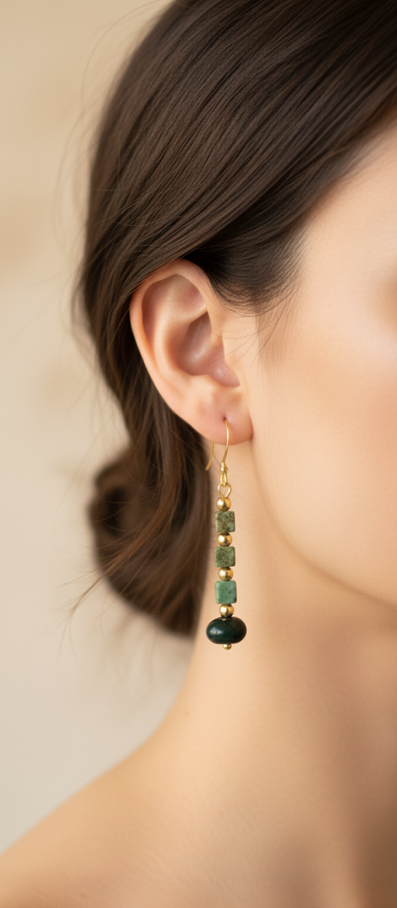 MATTIE WAITS FOR BLUE: CHARMS FOR AN EASY LIFE EARRINGS