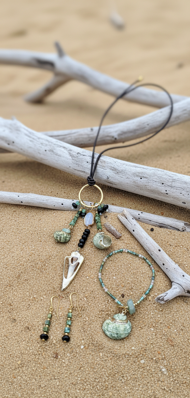 Mattie Waits for Blue: A Charms for an Easy Life Necklace