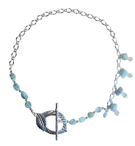 EDITH PIAF PONDERS THE SEA NECKLACE